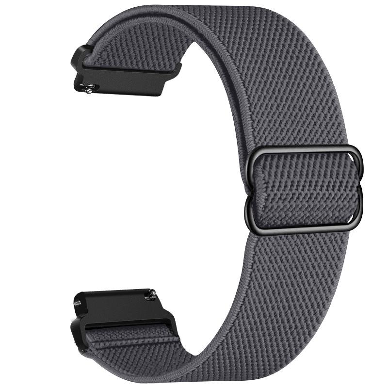 20 22mm Nylon Strap for Garmin Vivoactive 4 3 5 Band Watch Venu/SQ/2 Plus Elastic Wristband Forerunner 645 245 265 255 Bracelet
