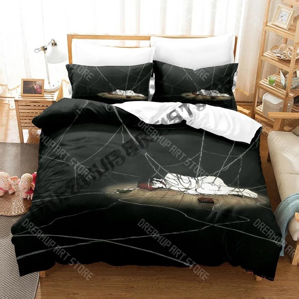 3D Print Serial Experiments Lain Bedding Set Single Twin Full Queen King Size Bed Set Adult Bedroom Duvetcover Sets Anime Bad