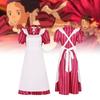 Stylish Canglu Cosplay Outfit For Boys And Girls Includes Dress And Apron In Trendy Colors
