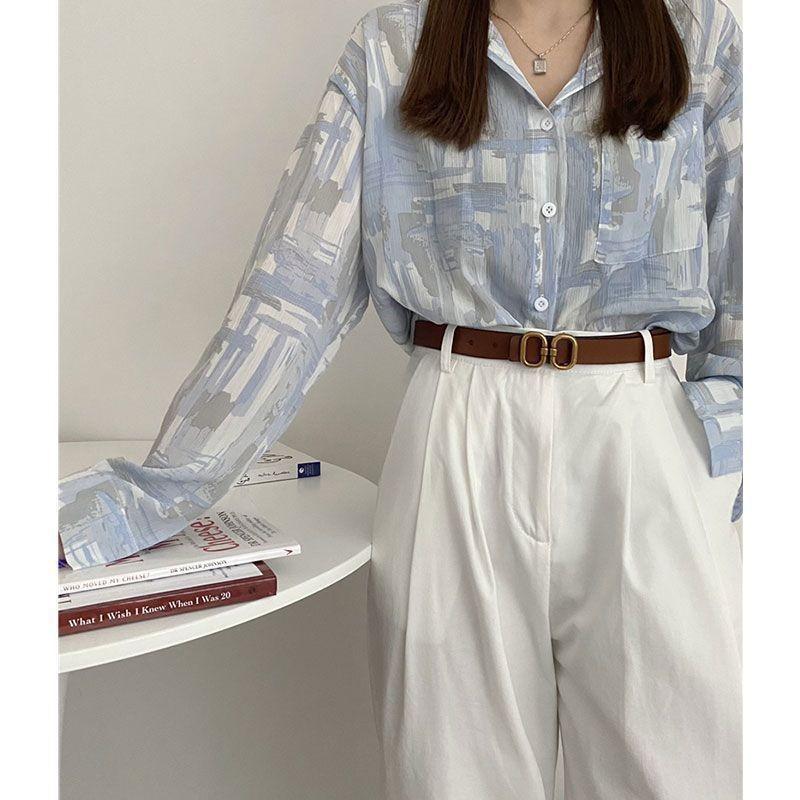 Trendy Pu Brown Waist Belt For Women With Elegant Vintage Butterfly Round Style Buckle