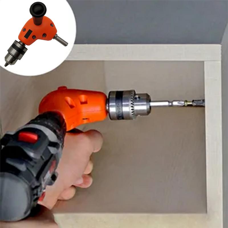 Rechtwinklige Bohreraufsatz 90 Grad Akku-Bohrer Werkzeug Bohren Eckgerät Enge Räume Reparaturwerkzeug Für Enge Stellen