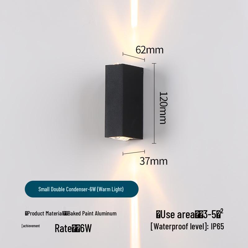 

Світлодіодний водонепроникний вуличний прожектор-заливальник для двору, воріт або сходової клітки Warm Light 3000K