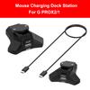 Mouse Charging Dock Type-C Wireless Mouse Charging Base Gaming Mouse Charger for Logitech G G903/703/502/403 PROX2/1 GPW3/2/1