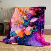 Colorful Butterfly Explosion for All Seasons Blanket Lunch Break Throw Gift