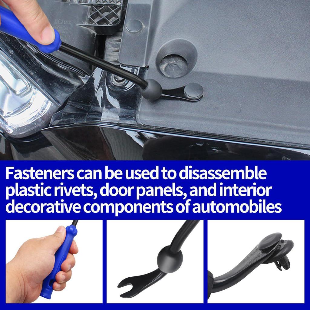 9-Piece Car Modification Tool Set: Door Panel & Audio Panel Removal Pry Bar Tools
