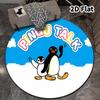 Pingu Round Area Rug Carpet Rug For Living Room Bedroom Sofa Playroom Decor Nonslip Floor Mat