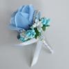 Rose Flower Brooch Pin Wedding Corsage Colors