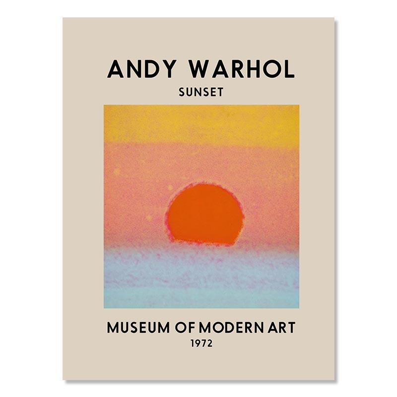 Nordic Matisse Picasso Keith Yayoi Kusama Abstract Poster Art Print Flower Market Canvas Painting Exhibition Wall Picture Decor