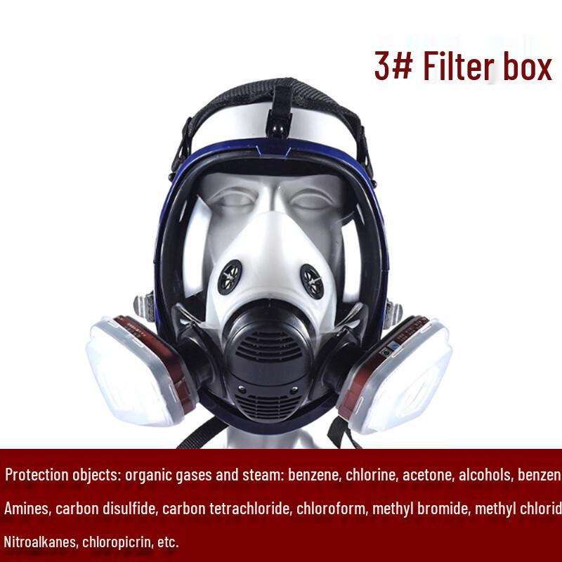 Longchan Spherical Full Face Gas Mask