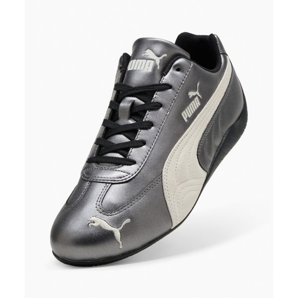 Puma Speedcat Pacchetto Metallico - Sneakers Unisex Nero Bianco Bianco Caldo 403689-02