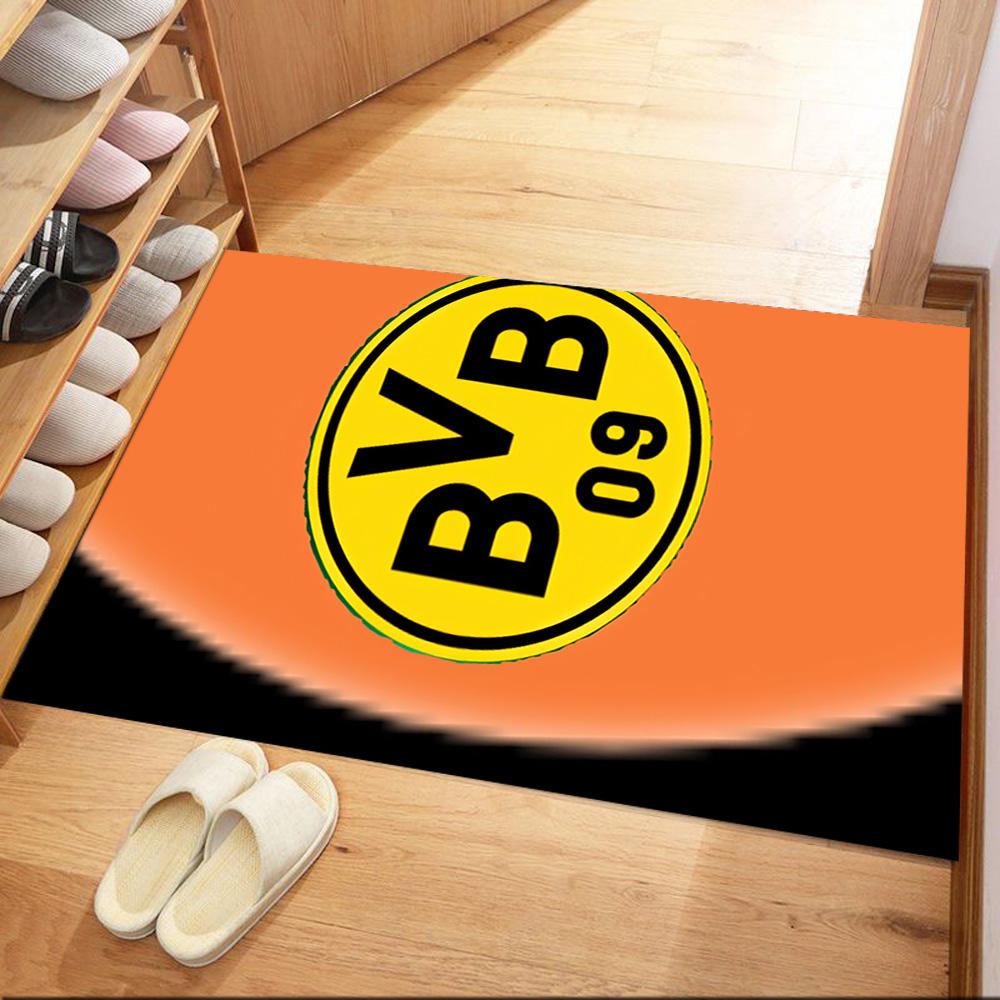 Borussia Dortmund Floor Rug Office Rug Design For Outdoor Kitchen Hallway Dining Room Antislip Carpet Office Home Decor Wedding Party Gift