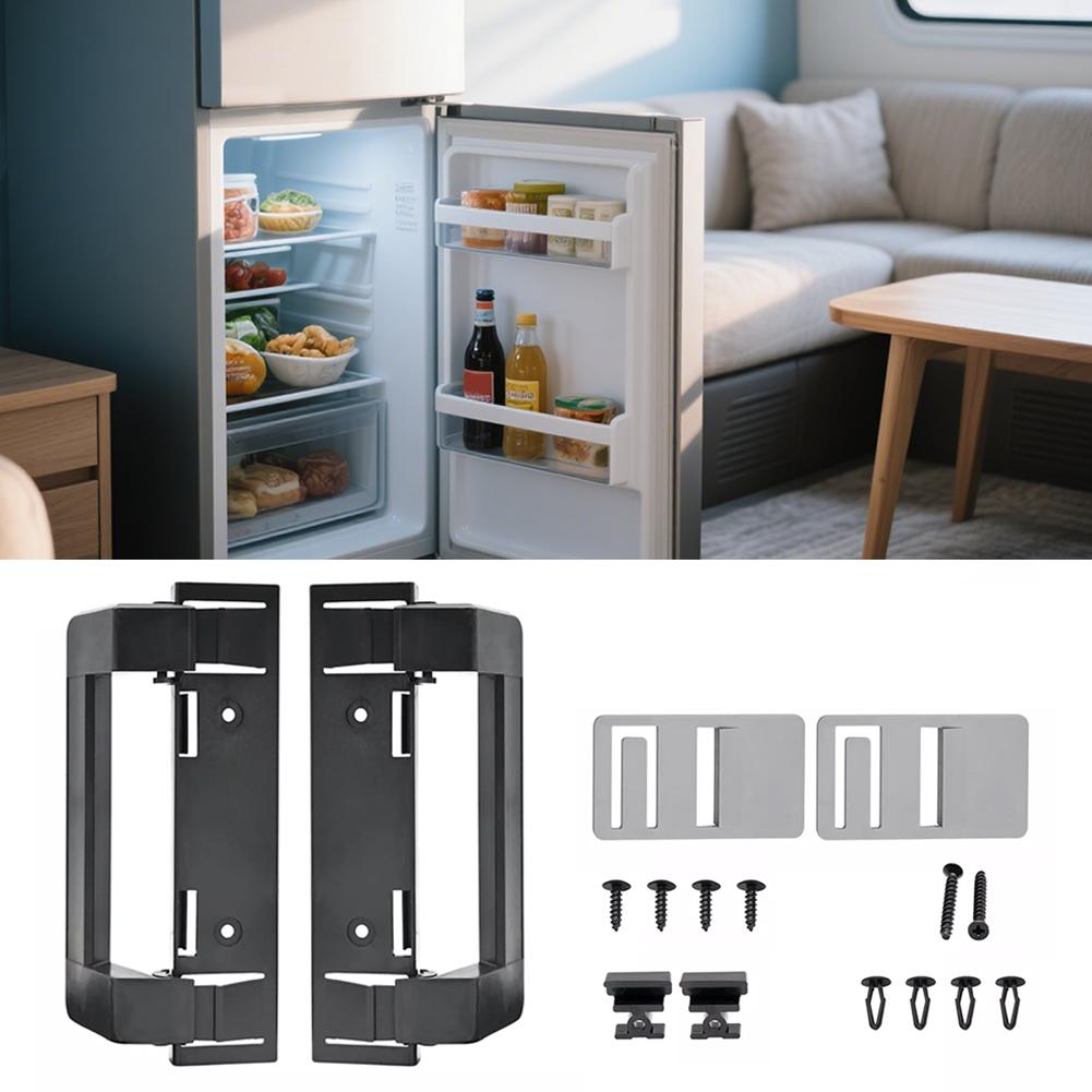 2Pcs Ergonomic RV Refrigerator Door Handle Wear Resist Campers Refrigerator Door Pulle for Dometic DM2672 DM2682 DM2872 DM2882