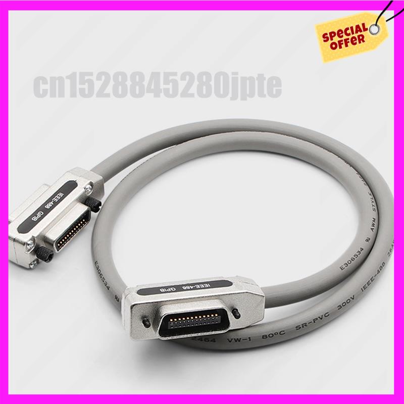 -ABUB 4X IEEE488 Line Industrial Control Connection Motherboard Line GPIB Cable GPIB Transmission Cable 1.5 Meters