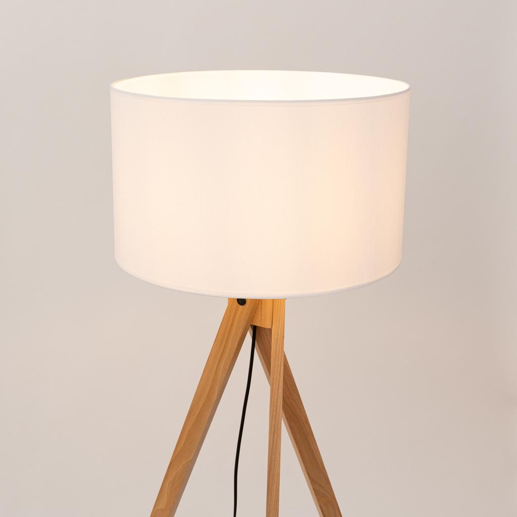 Natt floor lamp white