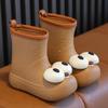New Hot-Selling Cute Big Eyes Rain Boots for Children - Waterproof, One-Piece Design for All Seasons