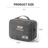1pc Portable USB Data Cable Charger Storage Bag Travel Cable Organizer For Cadillac XT4 XT6 CTS DTS STS XTS ATS BLS SLS CT5