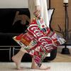 C-Coca Logo C-Colas Kissenbezug Für Schlafzimmer Zimmer Und Wohnzimmer Sofa Dekokissenbezug
