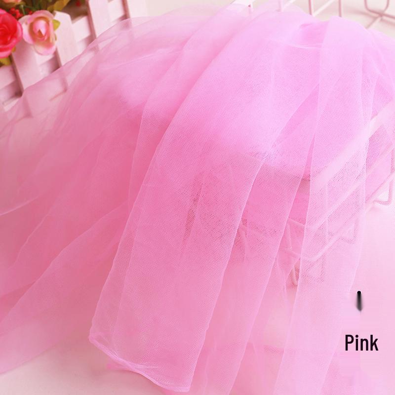 Fairy Mist Tulle Fabric: Soft Handmade Lace Veil for DIY, Clothing & Crafts
