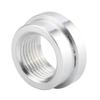 10AN O Ring, ORB Bung, Aluminum AN10-10AN O Ring Weld Bung Female ORB OD: 1.365in Weld Aluminum Ring Female Weld On Bung Fitting Adapter
