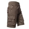 Men's Summer Multi-Pocket Cargo Bermuda Shorts - Casual, Lightweight Mid-Length