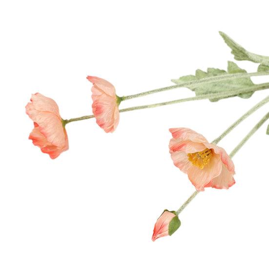 Artificial Flowers Faux Silk Flower Branch with Stems Real Touch Fake Flower Arrangement for Spring Home Kitchen Table Decor