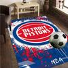 Detroit Basketball Art Rug Office Carpet Non-Slip Mat, Chair Rug Floor Covering for Gaming, Bedroom, Living Room , Home Decor Christmas Gift