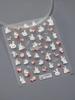 1pcs 5D Cute Pink Cat Claw Nail Art Stickers Slider Nail Decorations Decals Self-Adhesive Manicure Accessory DIY