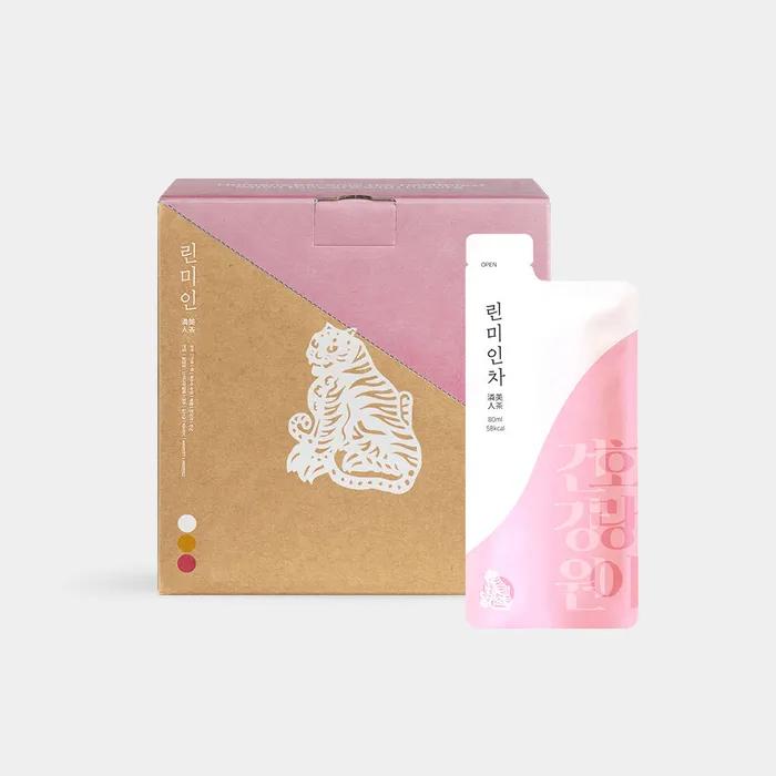 Tiger Health Center_Rinmiin Tea 80mlx14 Packs (1 Box)