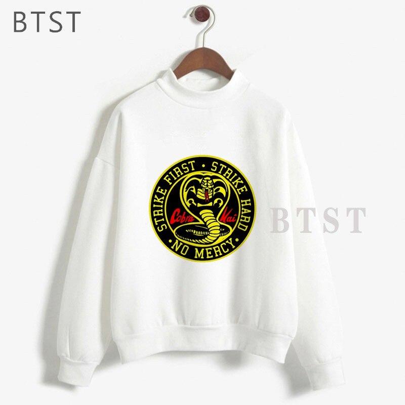 Tv Cobra Kai Moda Sudadera Mujer Blanco Rosa Tumblr Gráfico Sudadera con  Capucha Femenina 90S Camisa Estampado Sudaderas comprar a buen precio —  entrega gratuita, reseñas reales con fotos — Joom