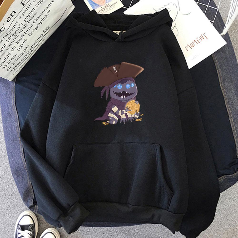 Anime Print Destiny 2 Harajuku Hoodies for Autumn/Winter Comfortable Sweatshirt With Hooded Cute Clothes Moletom Cartoon Cartoon