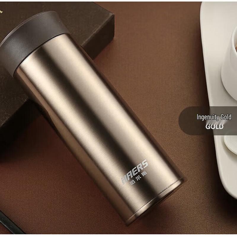 HAERS Stainless Steel Insulated Portable Water Bottle 350ml
