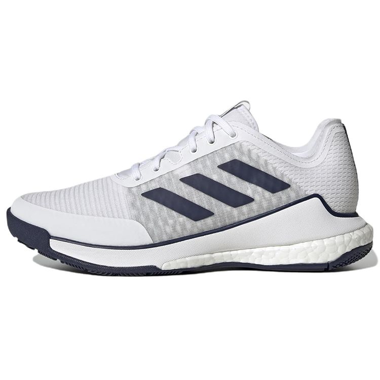 

Adidas Crazyflight White Team Темно-синие женские кроссовки Cloud-White GX3740