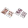 30PCS Nail Art Stickers with Glue Full Coverage  Decorative Plastic Fake Nails Christmas Style