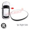 1 PC Heated Auto Left Right Door Wing Side Mirror Glass Car-styling Rear View Lens for MINI Cooper R55 R56 R57 R58 R59 2007-2015