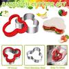 Sandwich-Ausstecher für Kinder Kinder Herz Stern Mickey Brot Toast Mittagessen Bento Box Essen Keks Sandwich Maker Formen Küchenwerkzeuge