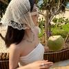 1 Pcs Sweet Elegant Lace Edge Triangular Hair Accessories, Suitable for Party Holiday Hair Styling, Perfect Gifts for Girls