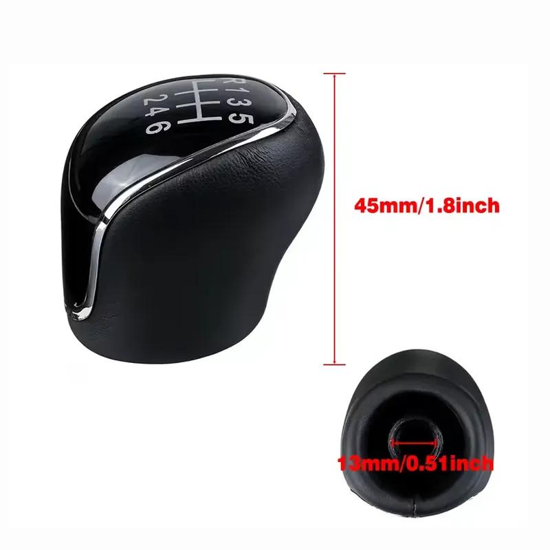 Fit For Ford Mondeo Mk4 Focus MK2 6-speed Shift Knob Automotive Part Manual Shift Lever Handball Gear Shift Interior Parts