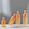 10pcs/lot 5ml 10ml 15ml 20ml Glass Dropper Bottle Jar Vial Empty Refillable Essential Oil Bottle With Glass Pipette For Cosmetic