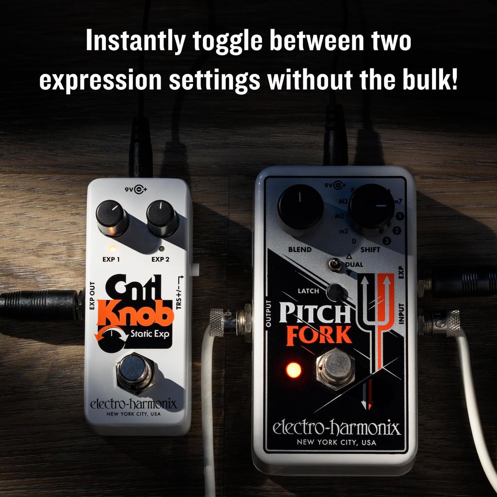 ELECTRO-HARMONIX Cntl Knob Static Expression Pedal Expression Pedal Effector