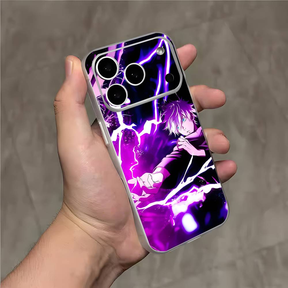 

Чохол для телефону з аніме Годжо С-Сатору для iPhone 17,16,15,14,13,12,11,Pro,Max,Plus,E,Air,Mini Магнітний Матовий Прозорий iPhone15plus