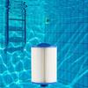 Pool Pump Filter for Spa and Swimming Pool Care, Pleated Media Filter with Single Replacement Unit for Service and Routine Cleaning