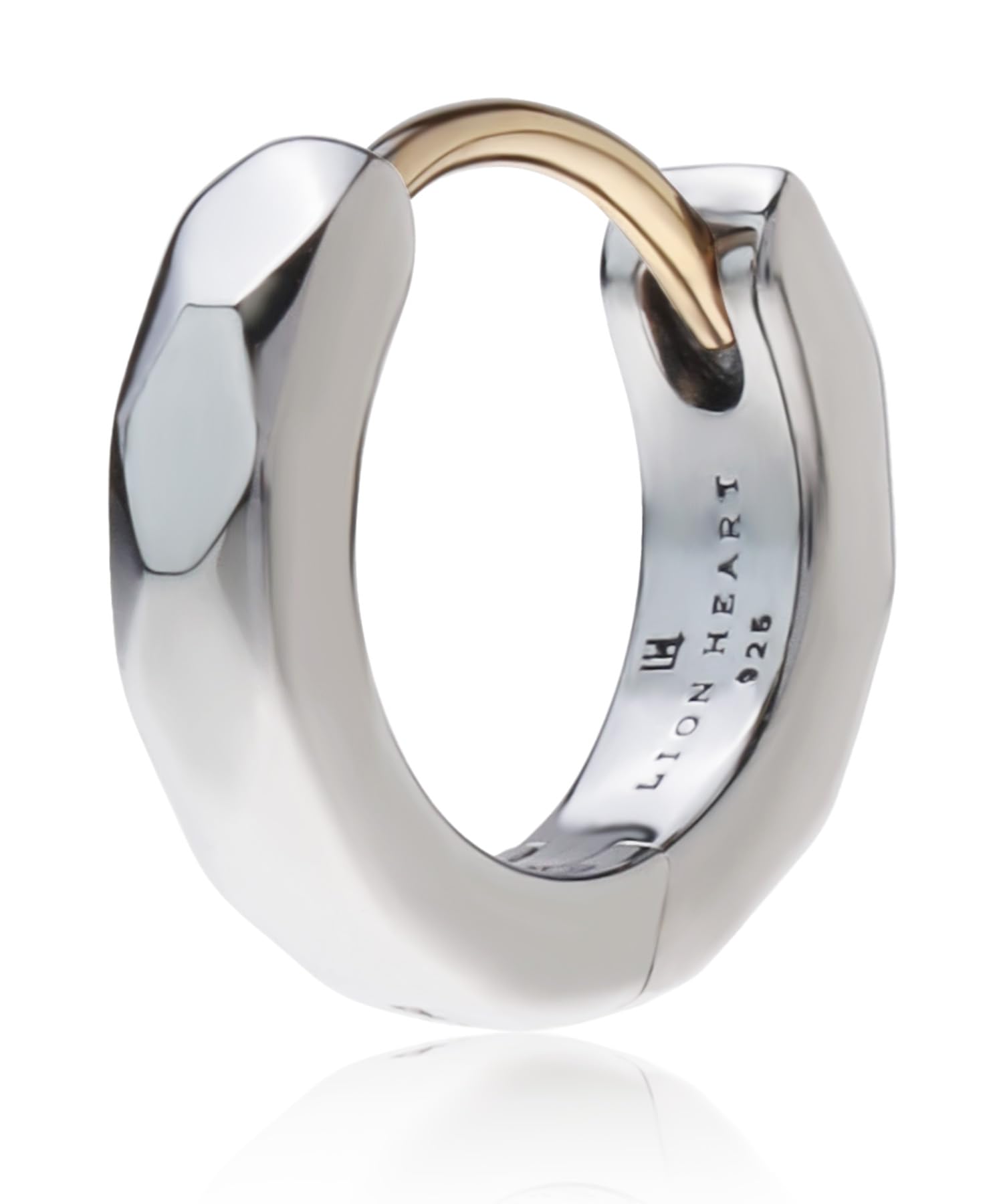 

Серьги LION HEART Серьги-кольца THE EDGE Cutting Hoop Серебро 925 Прямые продажи Серебро Мужские