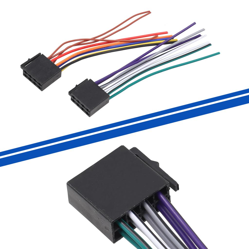 Kabelbaumadapter Autoradio Adapter ISO Kabelbaum Einfach zu bedienen