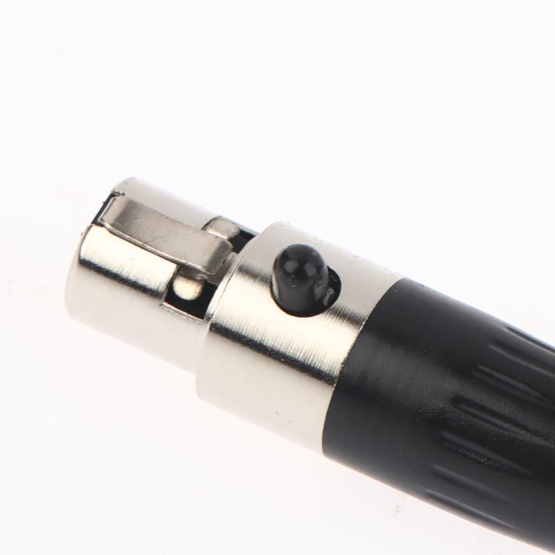 1Pcs Small XLR Audio Straight Connector Mini XLR 3/4/5/6 Pin Female / Male Plug Male Socket For Microphone Cable