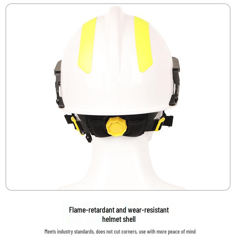 Flame Retardant Shockproof Fire Rescue Safety Helmet