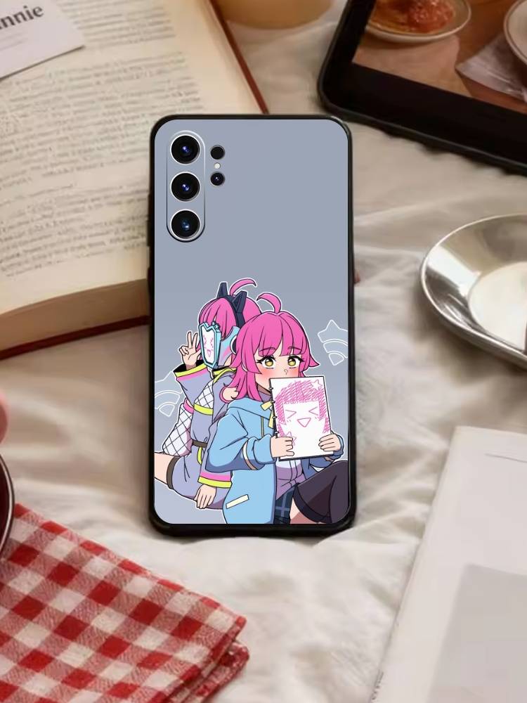 Love Live Tennoji Rina Phone Case For Samsung S26,S25,S24,S23,S22,S21,S20,Ultra,Plus,FE Black Soft Cover