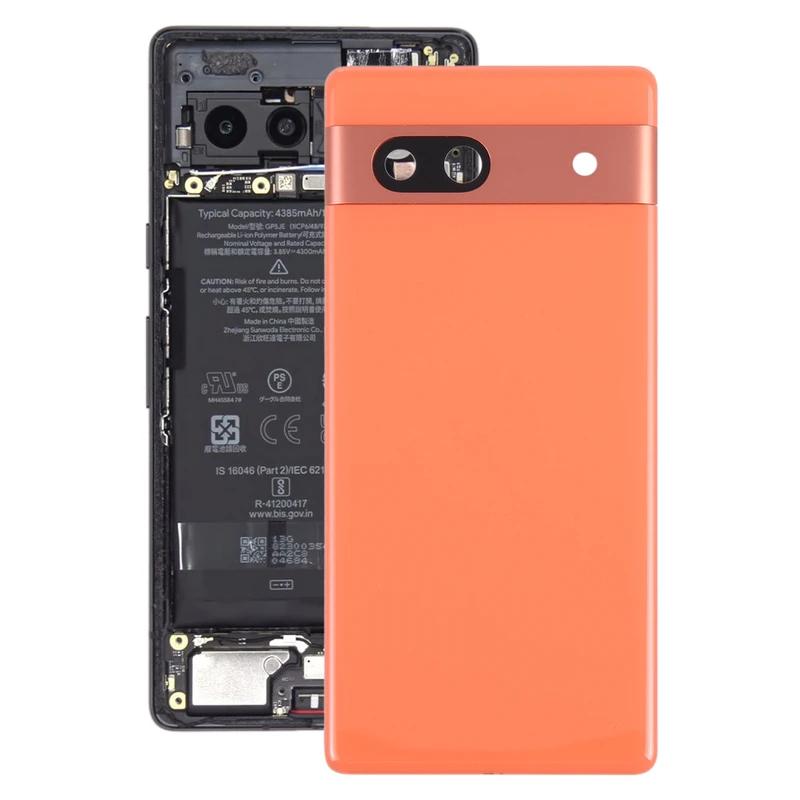 For Google Pixel 7 Battery Back Cover with Camera Lens Cover