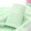 Thickened Pure Cotton Absorbent Towel for Daily & Sports Use; Custom Logo Embroidery Available