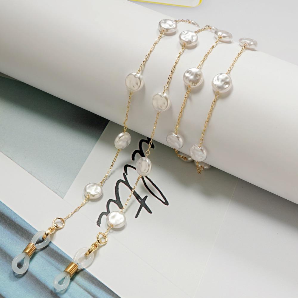 Anti-Lost Pearl Glasses Chain Beads Eyeglass Lanyard Sunglasses Chains Sunglasses Decoration
