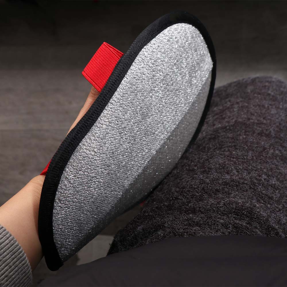 Cloth Pet Hair Removal Glove Hangable Electrostatic Cleaner 5-Finger Grooming Cleaner  Car Seat